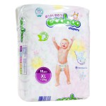 Подгузники, Ecoboo (Экобо) 12-17 кг р.  XL 18 шт