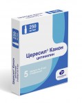 Цересил Канон, раствор для внутривенного и внутримышечного введения 250 мг/мл 4 мл 5 шт