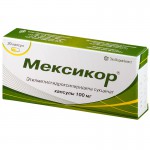 Мексикор, капсулы 100 мг 20 шт