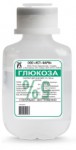 Глюкоза, раствор для инфузий 5% 400 мл 1 шт бутылки