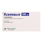 Кселевия, таблетки покрытые оболочкой пленочной 100 мг 28 шт